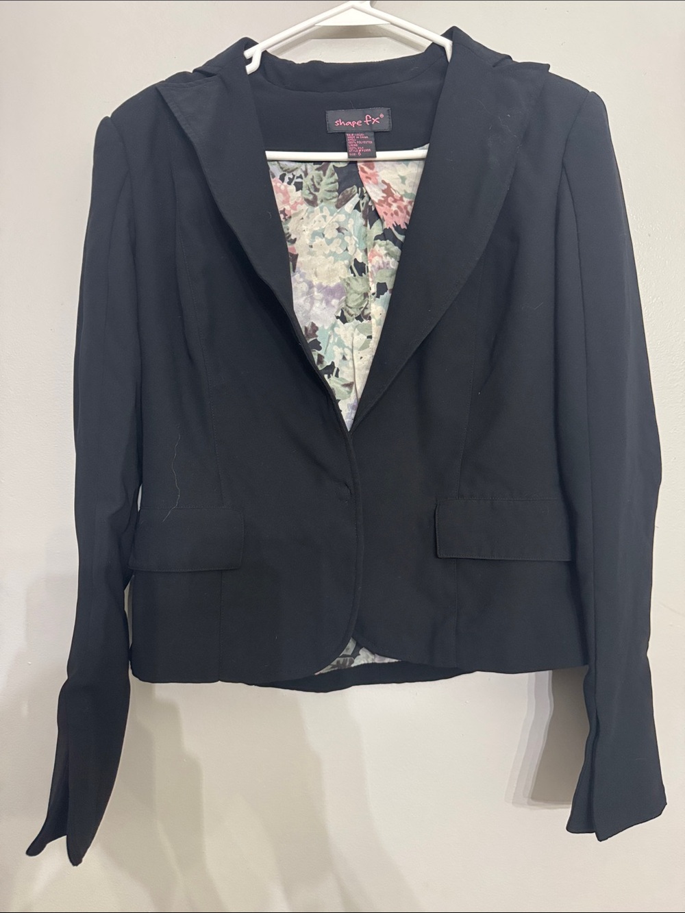Shape FX Black Tailored Blazer
